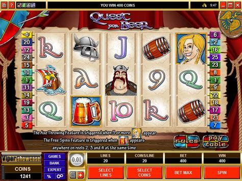 Quest for Beer Slot Machine: Review & Demo .